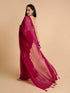 Vasthrlay Georgette Printed Unstitched Turquoise Saree