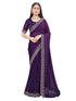 Vasthrlay Georgette Scalloped Rani Saree