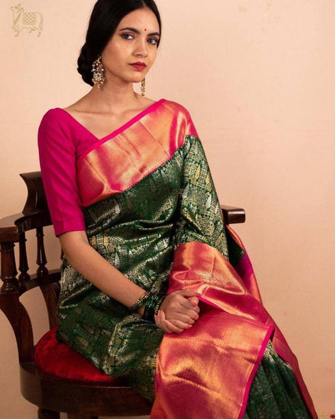 Vasthrlay Kanjivaram Festive Saree