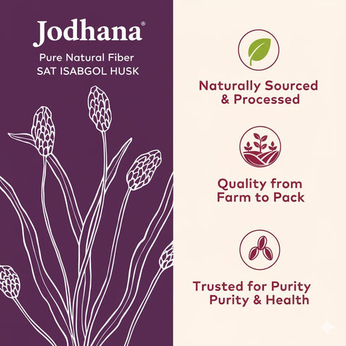 Nature Vit Jodhana Psyllium Whole Husk