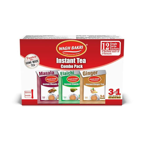Wagh Bakri Instant Tea Premix Combo 168g