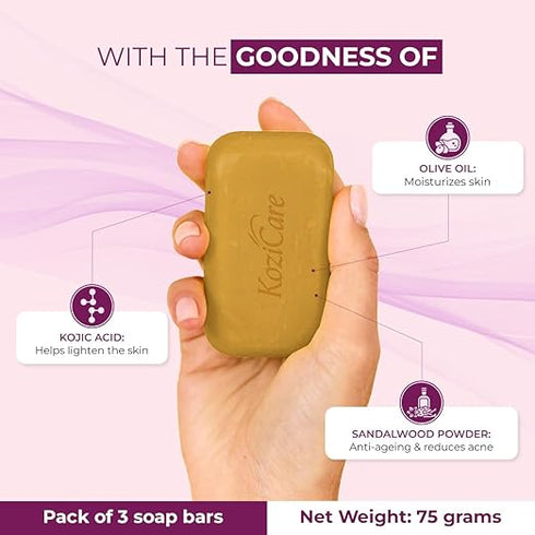 Kozicare Kojic Acid & Glutathione Sandal Soap