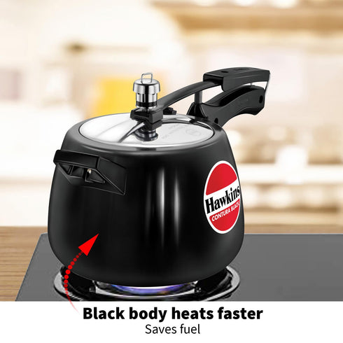 Hawkins Contura Black Pressure Cooker