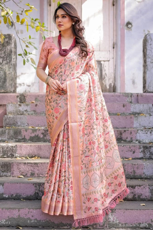 Vasthrlay Cotton Unstitched Blouse Ethnic Wear