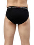 Dixcy Scott Originals Replay Briefs | 100% Combed Cotton Brief for Men | Men's Underwear | Modern Mid-Waist Fit | Durable, Sweat-Absorbing Cotton-Lined Waistband | Innerwear for Man | Pack of 3