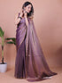 Vasthrlay Lavender Unstitched Saree