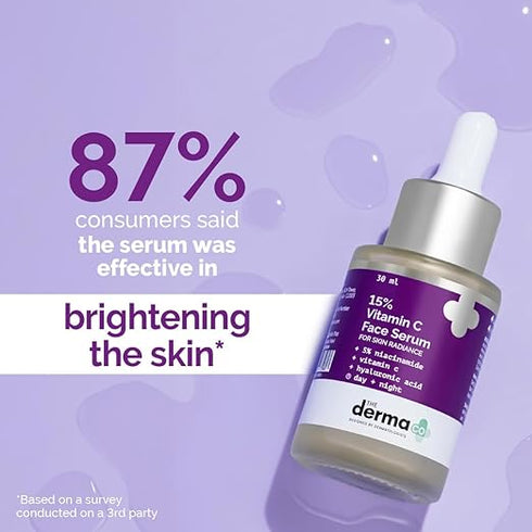 The Derma Co 15% Vitamin C Face Serum