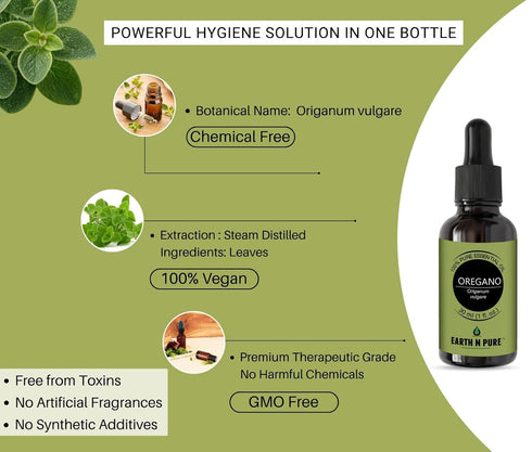 Oregano Essential Oil for Aromatherapy & Diffuser