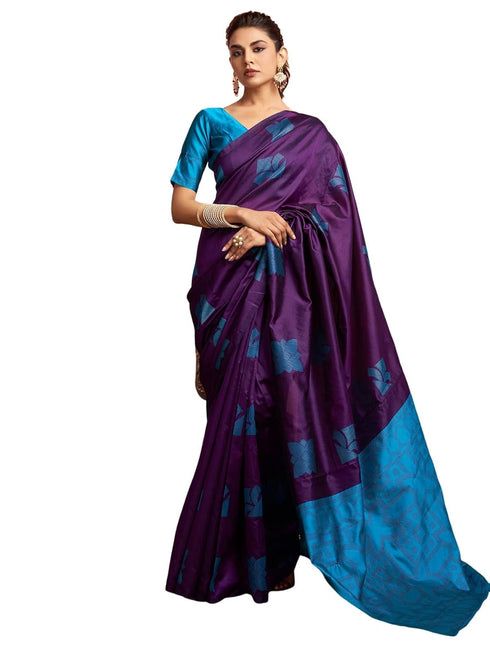 Vasthrlay Banarasi Jacquard Unstitched 3697s120n Teal