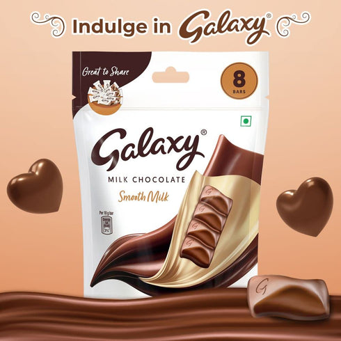 Galaxy Smooth Milk Chocolate Pouch