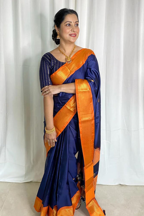 Vasthrlay Kanjivaram Lichi Blouse Ethnic Wear