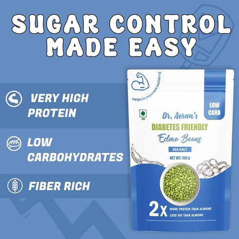 Dr. Aeran's Diabetes Friendly Edma Beans Sea Salt 100g