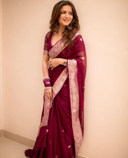 Vasthrlay Banarasi Lightweight Traditional Occasions