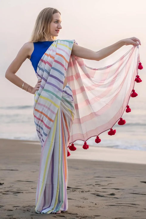 Vasthrlay Multicolor Matching Unstitched Lightweight