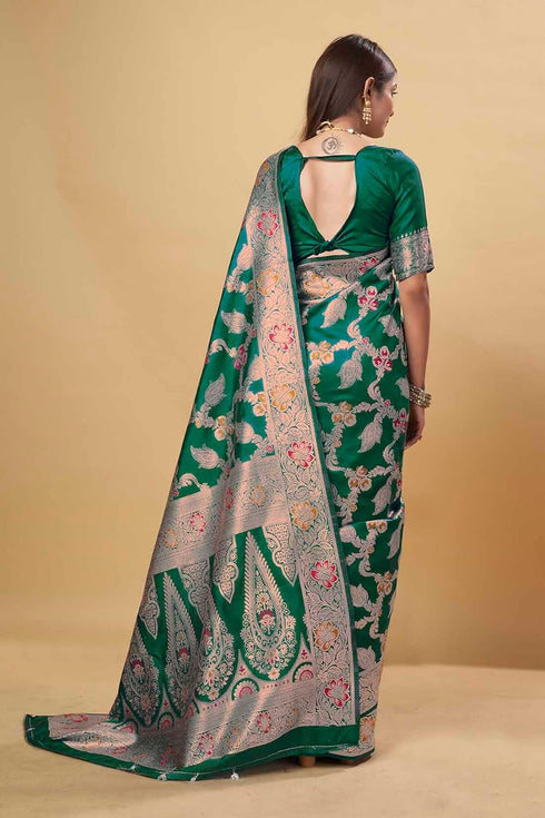 Vsathrlay Kanjivaram Banarasi Festival Wedding Ethnic Wear