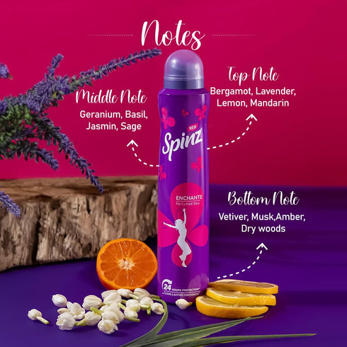 SpinZ Liquid Enchante Perfumed Deo For Women