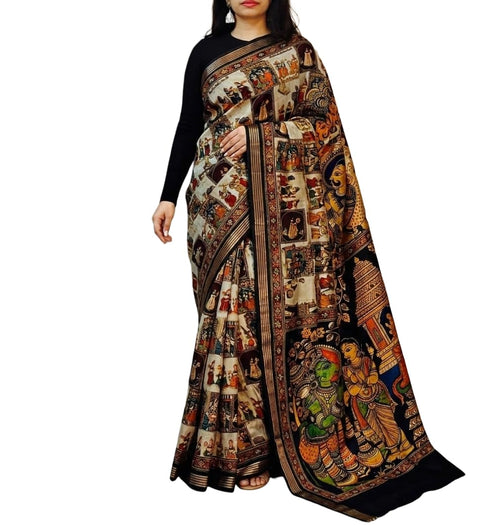 Vasthrlay Printed Traditional Cultural Lightweight