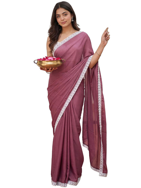 Vasthrlay Orange Unstitched Rt Ethnic Wear
