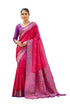 Vasthrlay Kanjivaram Unstitched Jacquard Stylish Saree