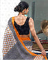 Vasthrlay Women's Cotton Kalamkari Wedding Saree With Blouse Piece