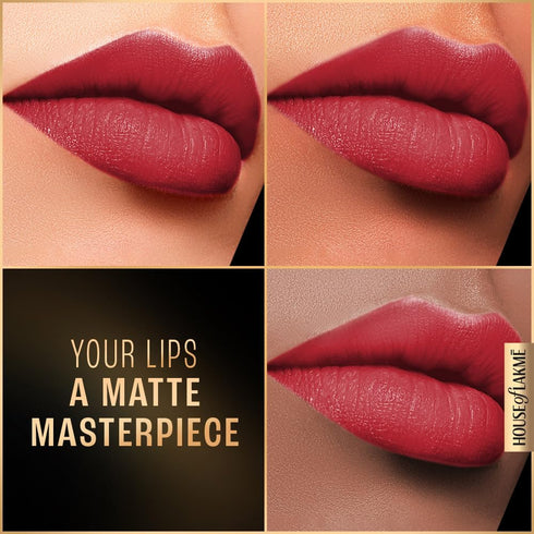 Lakme Forever Matte Liquid Lip Colour | Red Carpet