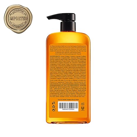 Pears Pure & Gentle Original Body Wash with Glycerin