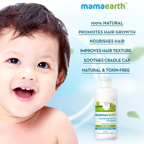 Mamaearth Nourishing Baby Hair Oil