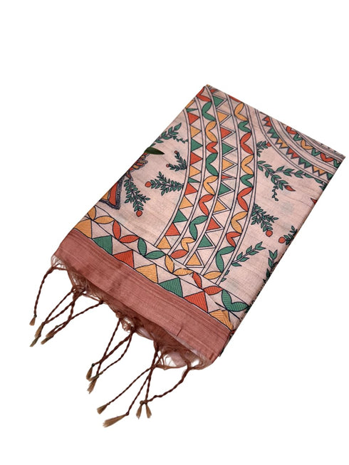 Vasthrlay Kalamkari Beautiful Darkgrey