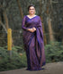 Vasthrlay Purple Kanjivaram Saree