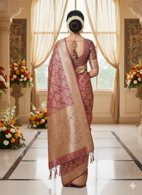 Vasthrlay Banarasi Traditional Unstitched Traditional