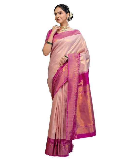 Vasthrlay Weaving Mustard Mustard Yellow Saree