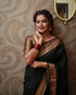 Vasthrlay Kanjivaram Kanchipuram Banarasi Yatri Saree With Blouse Piece