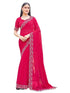Vasthrlay Shimmer Georgette Olive Saree