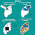 TOYKRAFTT DIY Seashell Fridge Magnet Making Kit for Kids