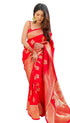 Vasthrlay Kanjivaram Unstitched Saree