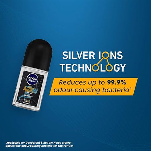 Nivea Men'S Deodorant Roll On 42K