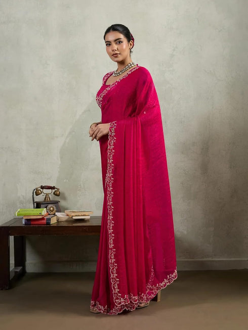 Vasthrlay Elegant Embroidered Traditional Matching