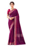 Vasthrlay Kanjivaram Weaving Unstitched Coffee Brown Saree