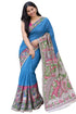Vasthrlay Kalamkari Printed Cotton Linen Traditional