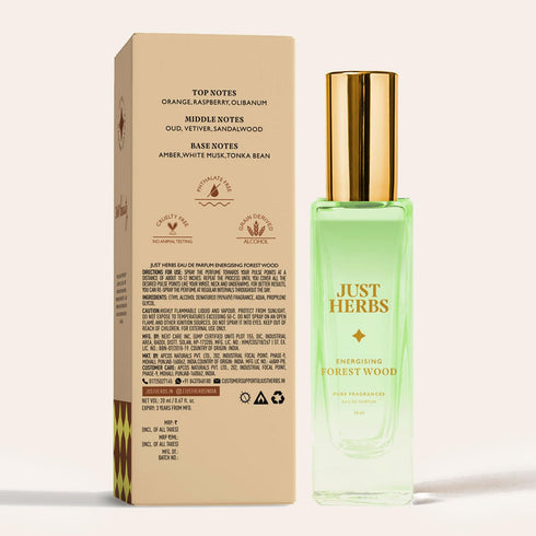 Just Herbs EDP Forest Wood Pocket Perfume