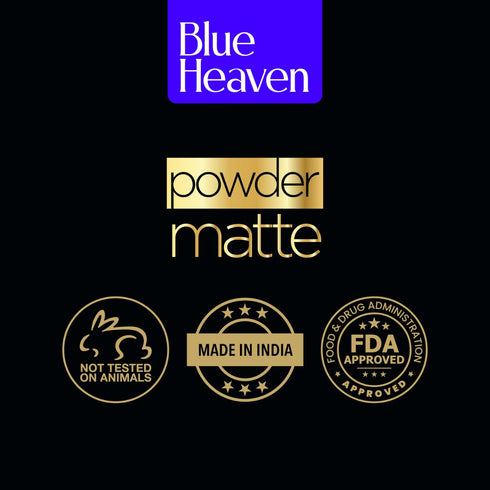 Blue Heaven Powder Matte Lipstick Apple Orchard