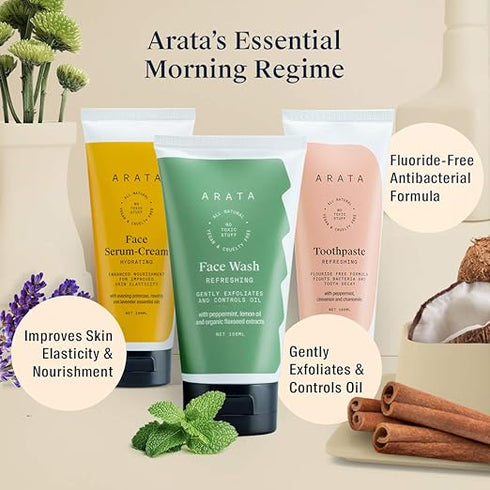Arata Essential Morning Regime