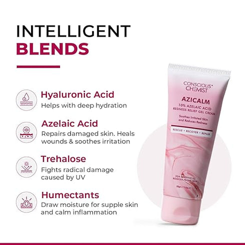 Conscious Chemist® 10% Azelaic Acid Cream | 50g