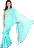 Vasthrlay Handloom Summer Contrast Vibrant Green