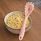 Silicone Pasta Server Fork 11 Inch Heat Resistant Spaghetti Spoon (1 Pc), 1 Pcs