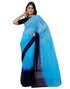 Vasthrlay Womens Georgette Unstitched Yellow Saree