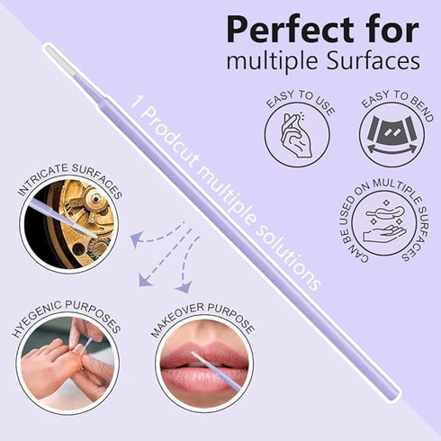 Fine Tip Cotton Swabs for Makeup Removal
