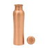 Copper Bottle with Curvy Design 1 Ltr