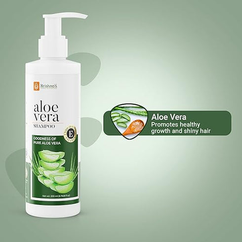 Krishna'S Herbal & Ayurveda Aloevera Shampoo