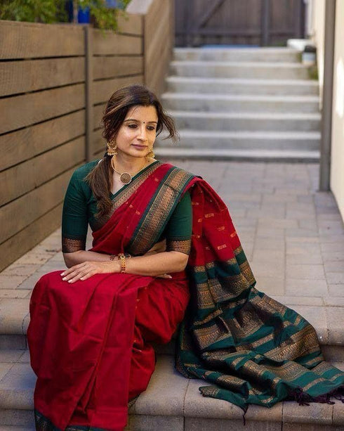 Vasthrlay Banarasi Traditional Saree